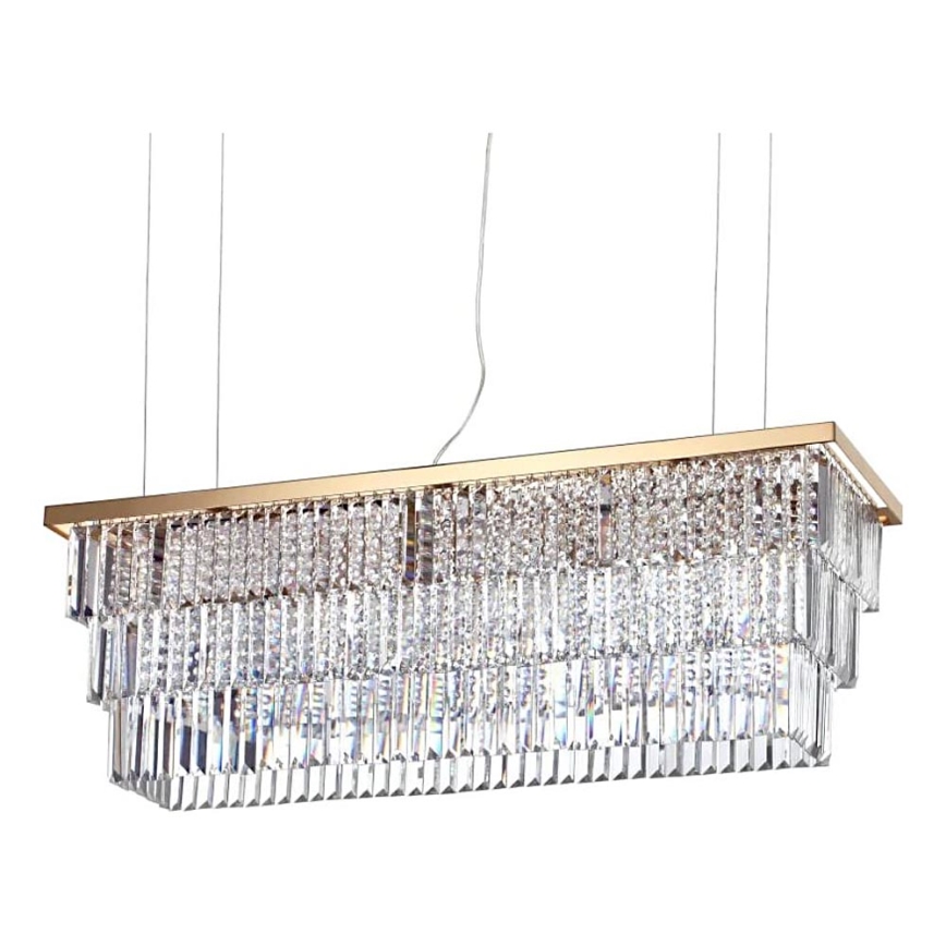 Ideal Lux - Kristall-lühter MARTINEZ 8xE14/40W/230V