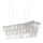 Ideal Lux - Kristall-lühter MARTINEZ 8xE14/40W/230V läikiv kroom