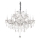 Ideal Lux - Kristall-lühter NAPOLEON 12xE14/40W/230V d. 74 cm läikiv kroom