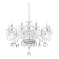 Ideal Lux - Kristall-lühter NEGRESCO 10xE14/28W/230V d. 85 cm läbipaistev