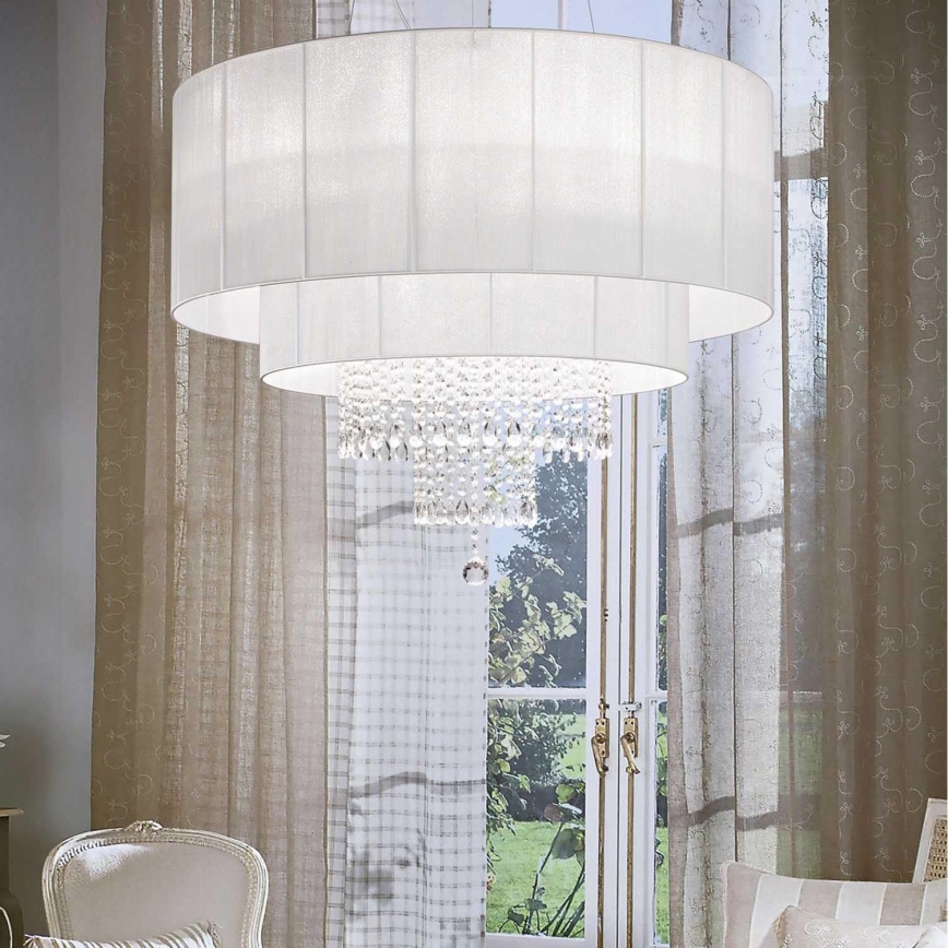 Ideal Lux - Kristall-lühter OPERA 10xE27/60W/230V d. 90 cm valge