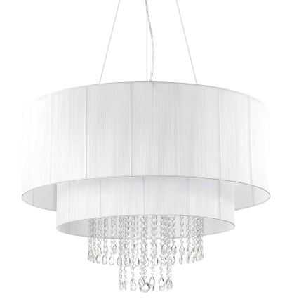 Ideal Lux - Kristall-lühter OPERA 10xE27/60W/230V d. 90 cm valge