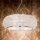 Ideal Lux - Kristall-lühter PASHA 6xE14/40W/230V d. 40 cm läikiv kroom