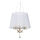 Ideal Lux - Kristall-lühter PEGASO 3xE14/28W/230V d. 40 cm kuldne