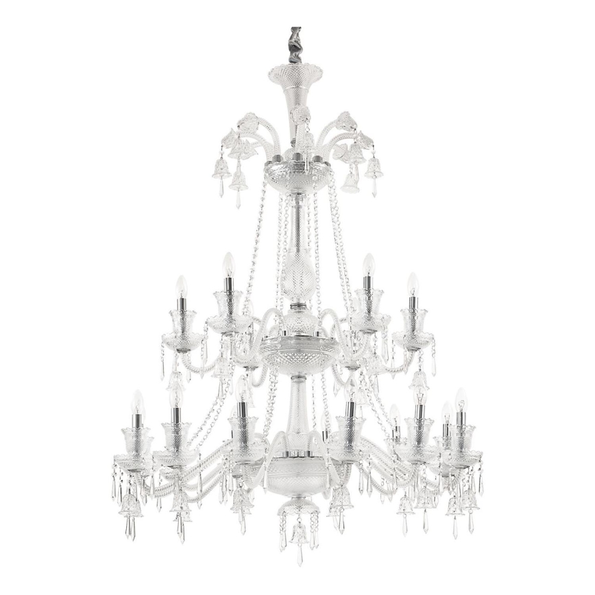 Ideal Lux - Kristall-lühter REDENTORE 18xE14/40W/230V d. 102 cm läbipaistev