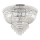 Ideal Lux - Kristallist laevalgusti DUBAI 24xE14/28W/230V d. 78 cm läikiv kroom