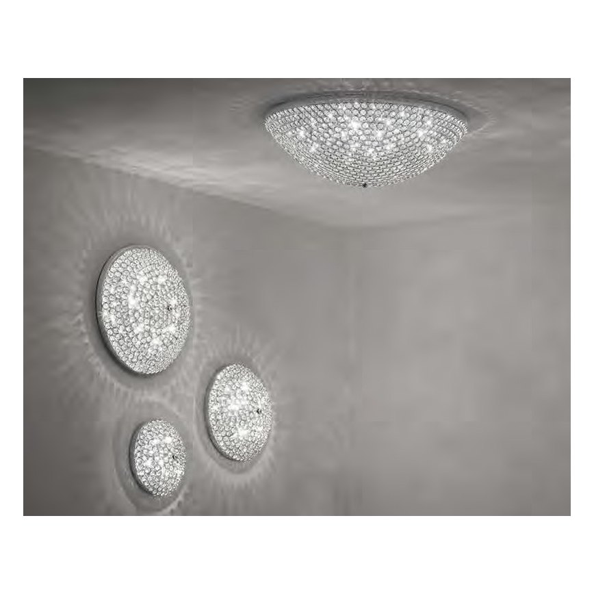 Ideal Lux - Kristallist laevalgusti ORION 12xG9/40W/230V