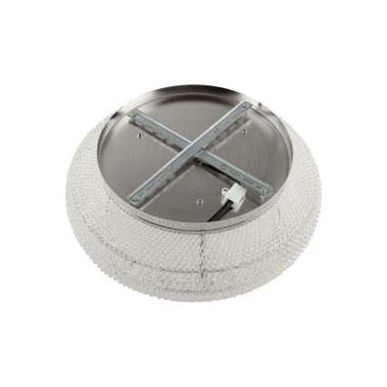 Ideal Lux - Kristallist laevalgusti PASHA 10xE14/40W/230V d. 55 läikiv kroom