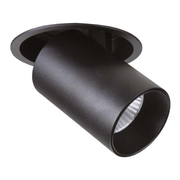 Ideal Lux - Lae sisse paigaldatav LED-spotvalgusti NOVA LED/12W/230V CRI 90, läbimõõduga 10 cm, must