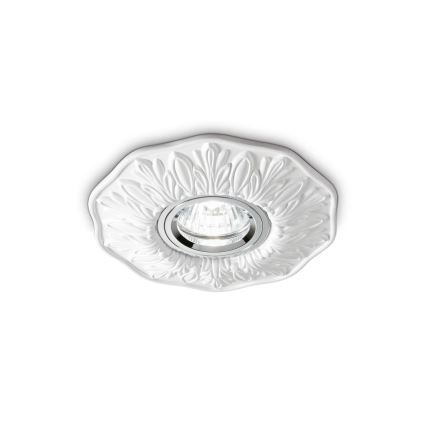 Ideal Lux - Lae sissepaigaldatav valgusti POLKA 1xGU10/50W/230V valge