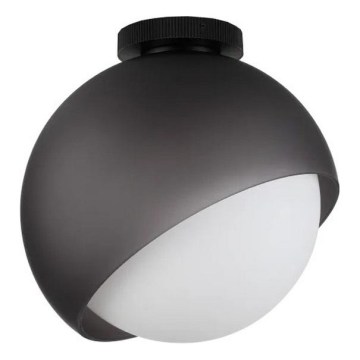 Ideal Lux - Laelamp BLOOM 1xE27/42W/230V läbimõõt 30 cm must