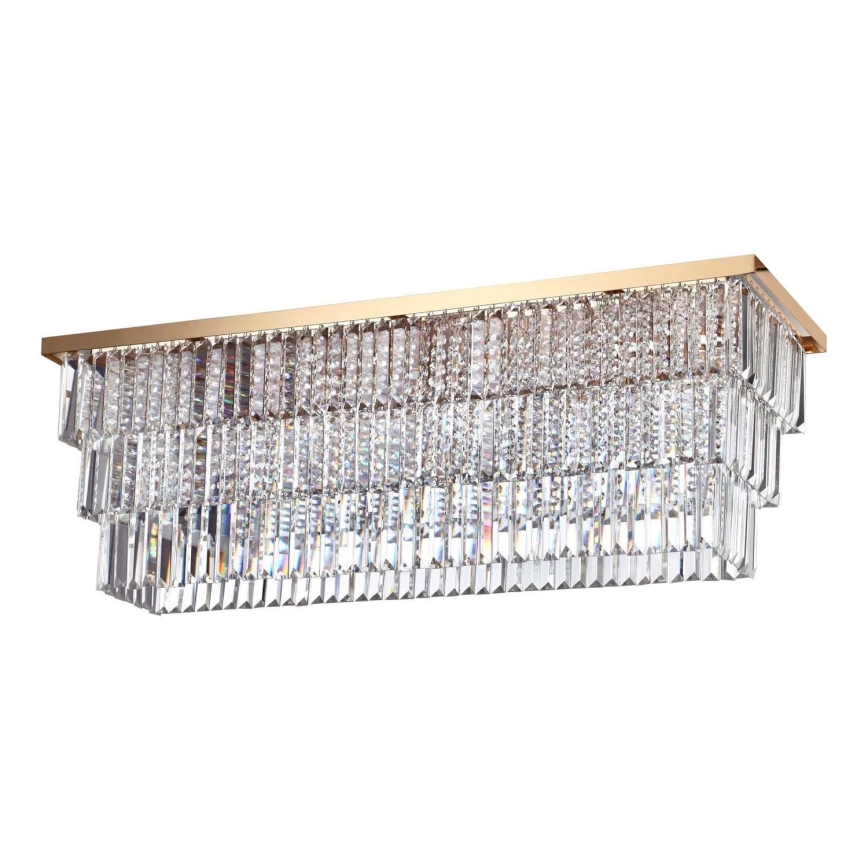 Ideal Lux - Laelamp MARTINEZ 8xE14/40W/230V kuldne