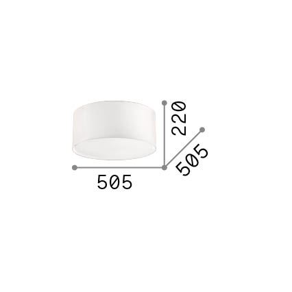 Ideal Lux - Laevalgusti 3xE27/60W/230V