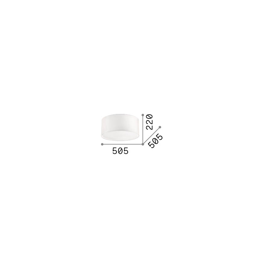 Ideal Lux - Laevalgusti 3xE27/60W/230V