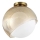 Ideal Lux - laevalgusti BLOOM 1xE27/42W/230V läbimõõduga 30 cm kuldne/suitsune beež