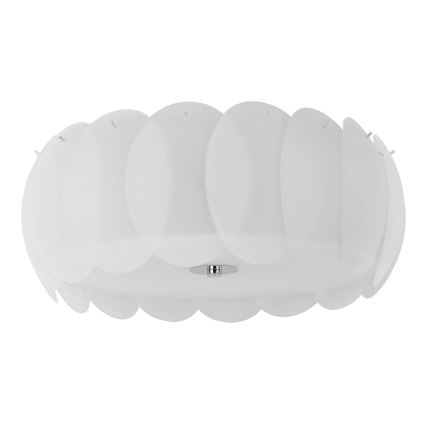 Ideal Lux - laevalgusti OVALINO 8xE27/60W/230V läbimõõt 53,5 cm valge