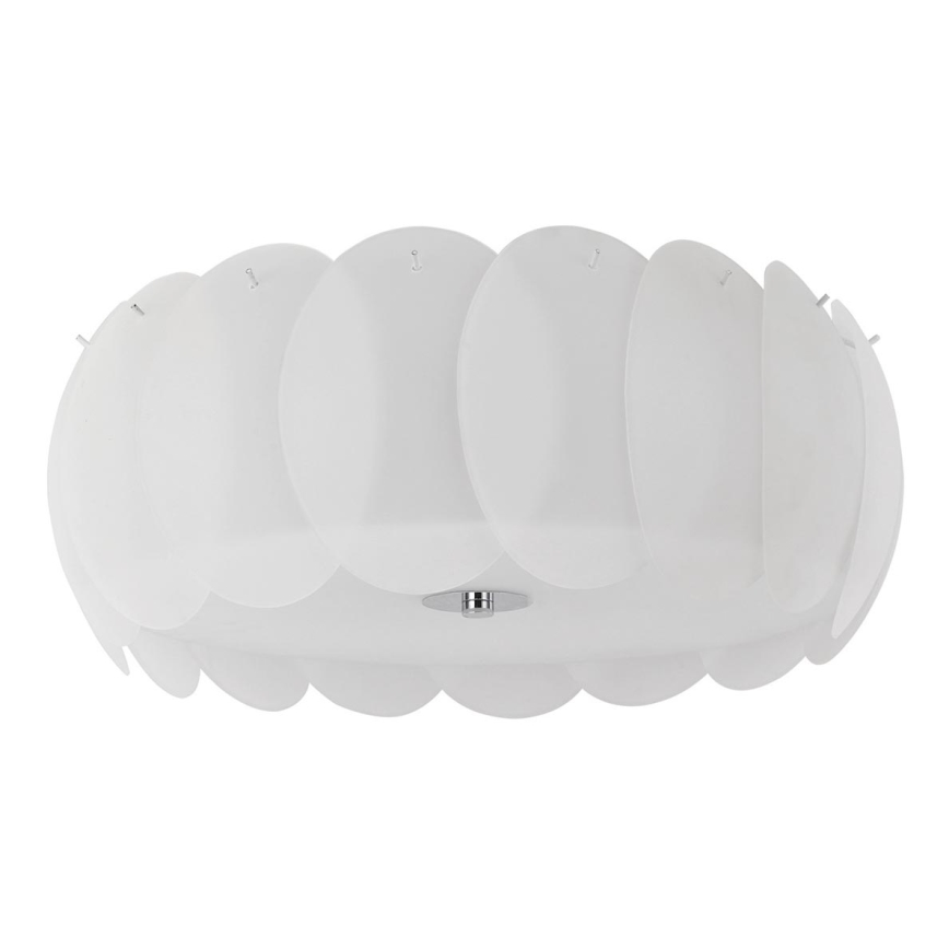 Ideal Lux - laevalgusti OVALINO 8xE27/60W/230V läbimõõt 53,5 cm valge