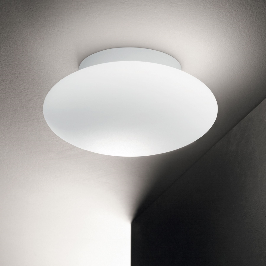 Ideal Lux - Laevalgusti vannituppa BUBBLE 1xE27/60W/230V d. 33,5 cm IP44 valge