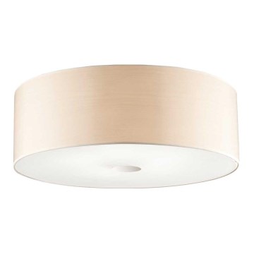 Ideal Lux - Laevalgusti WOODY 4xE27/60W/230V d. 50 cm beež