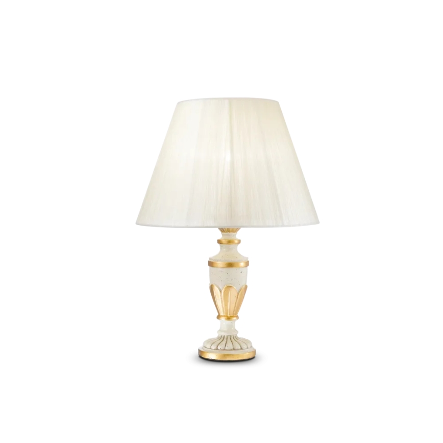 Ideal Lux - Laualamp FIRENZE 1xE14/40W/230V valge/kuldne
