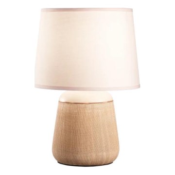 Ideal Lux - Laualamp KALI 1xE14/40W/230V keeramika/kreemikas/beež