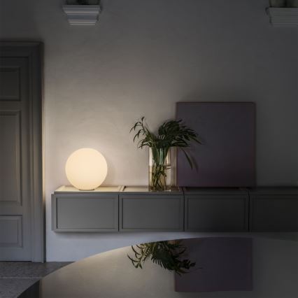 Ideal Lux - laualamp MAPA 1xE27/42W/230V Ø 20 cm valge