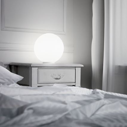 Ideal Lux - laualamp MAPA 1xE27/42W/230V Ø 40 cm valge