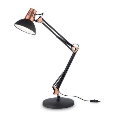 Ideal Lux - Laualamp WALLY 1xE27/42W/230V must/vaskne