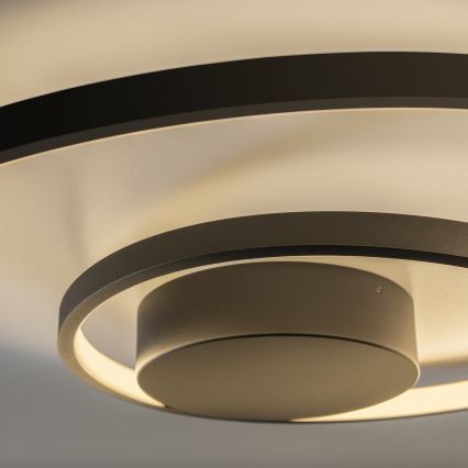 Ideal Lux - LED Hämardatav laevalgusti OZ LED/48W/230V d. 60 cm CRI 90 must