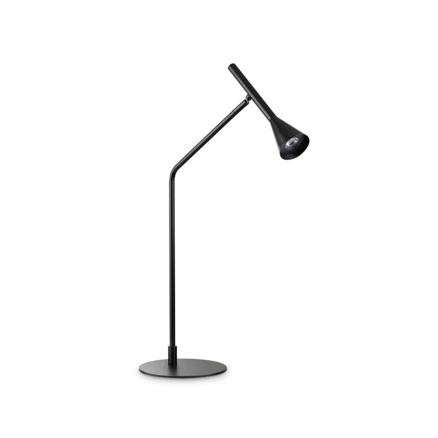 Ideal Lux - LED Hämardatav puutetundlik laualamp DIESIS LED/6,5W/230V CRI 90 must
