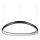 Ideal Lux - LED Hämardatav lühter GEMINI LED/48W/230V d. 61 cm CRI 90 must