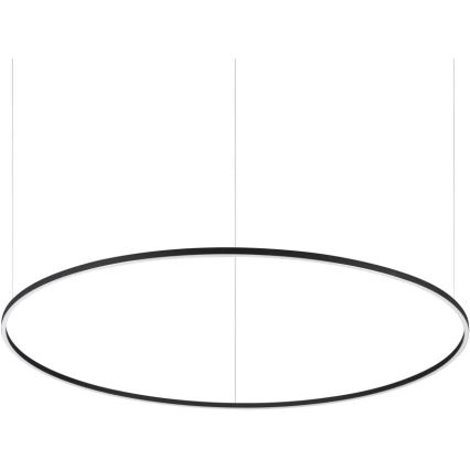 Ideal Lux - LED Hämardatav lühter ORACLE SLIM LED/83W/230V 4000K d. 150 cm CRI 90 must