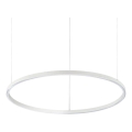 Ideal Lux - LED Hämardatav lühter ORACLE SLIM LED/40W/230V 4000K d. 70 cm CRI 90 valge