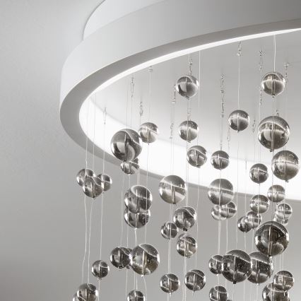 Ideal Lux - LED Hämardatav pinnale kinnitatav lühter ARMONY LED/48W/230V CRI 90 d. 50 cm valge