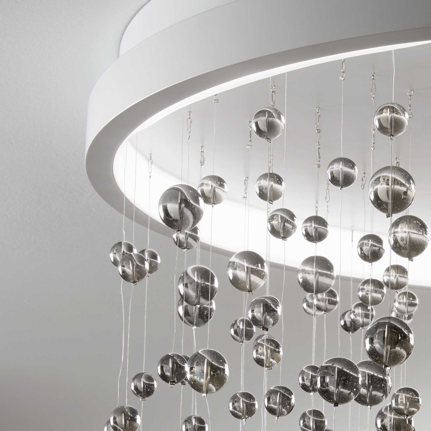 Ideal Lux - LED Hämardatav pinnale kinnitatav lühter ARMONY LED/56W/230V CRI 90 d. 60 cm valge