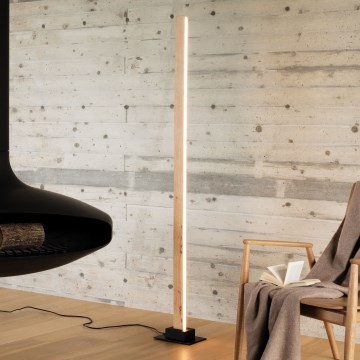 Ideal Lux - LED Hämardatav põrandalamp CRAFT LED/26W/230V CRI 90 pöök