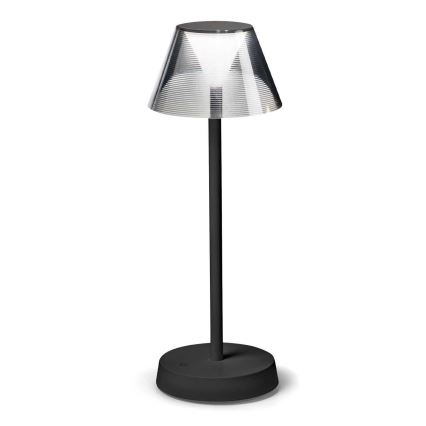 Ideal Lux - LED Hämardatav puutetundlik lamp LOLITA LED/2,8W/5V 2200 mAh IP54 must