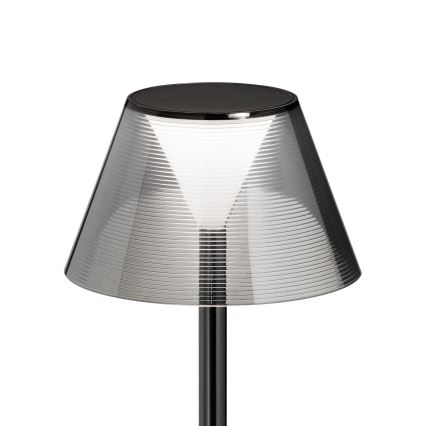 Ideal Lux - LED Hämardatav puutetundlik lamp LOLITA LED/2,8W/5V 2200 mAh IP54 must