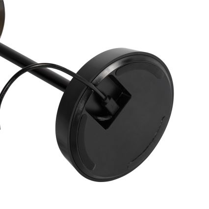 Ideal Lux - LED Hämardatav puutetundlik lamp LOLITA LED/2,8W/5V 2200 mAh IP54 must