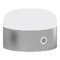 Ideal Lux - LED Hämardatav puutetundlik laualamp MIGNON LED/5W/5V d. 10 cm CRI 90 läikiv kroom