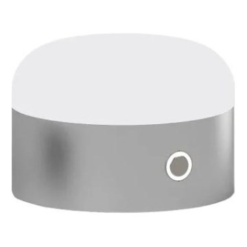 Ideal Lux - LED Hämardatav puutetundlik laualamp MIGNON LED/5W/5V d. 10 cm CRI 90 läikiv kroom