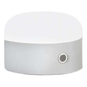 Ideal Lux - LED Hämardatav puutetundlik laualamp MIGNON LED/5W/5V d. 10 cm CRI 90 valge