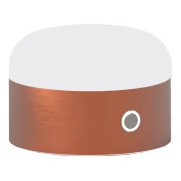 Ideal Lux - LED Hämardatav puutetundlik laualamp MIGNON LED/5W/5V d. 10 cm CRI 90 vask