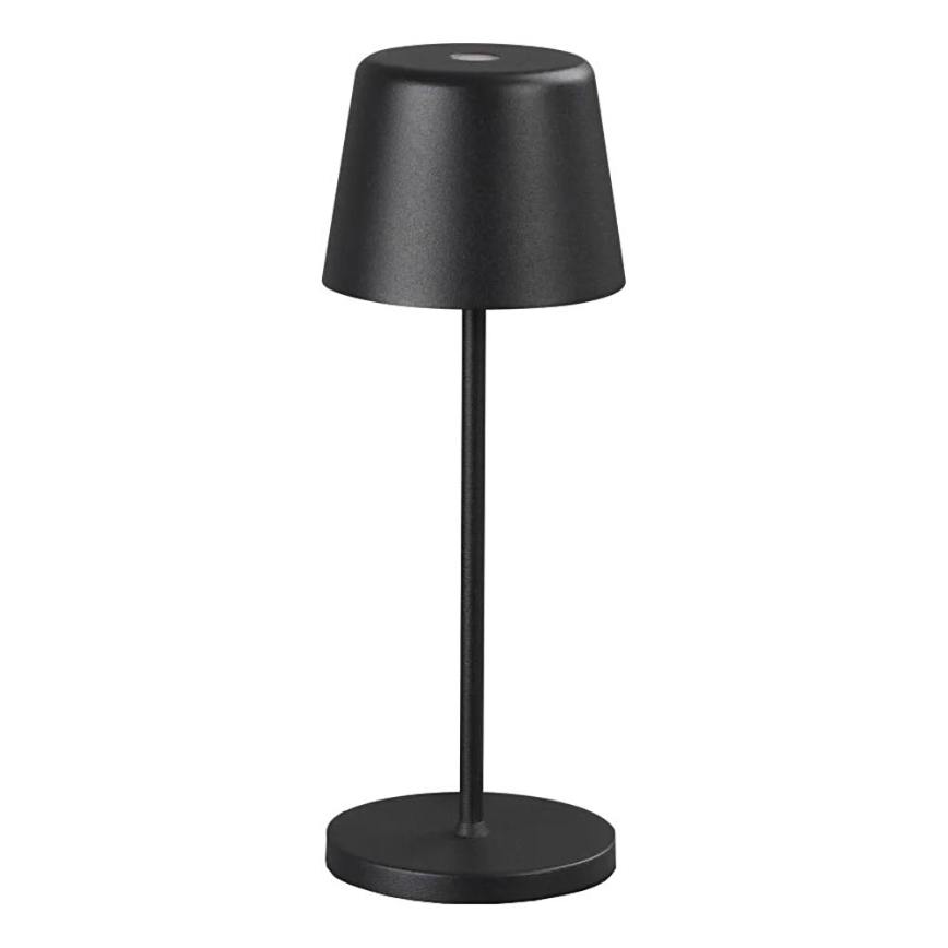 Ideal Lux - LED Hämardatav puutetundlik väli laualamp CUTE LED/2,5W/3,7V USB 2200-2700K IP65 must