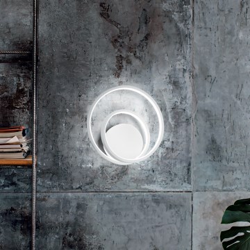 Ideal Lux - LED hämardatav seinavalgusti OZ LED/28W/230V CRI 90 valge