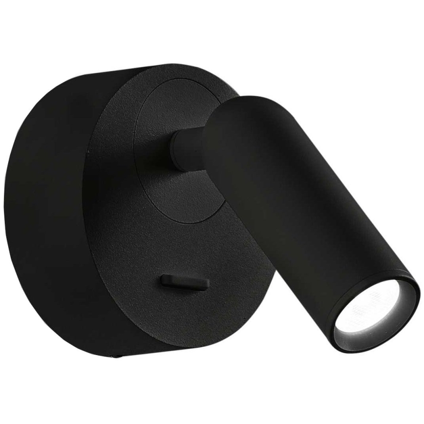 Ideal Lux - LED Kohtvalgusti seinale BEAN LED/3W/230V CRI 90 must