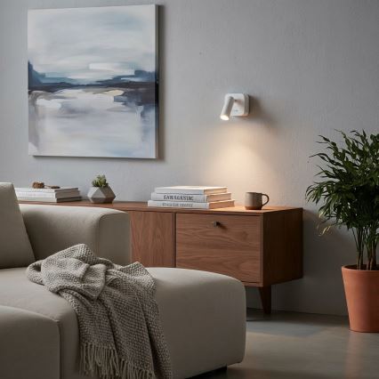 Ideal Lux - LED Kohtvalgusti seinale BEAN LED/3W/230V CRI 90 valge