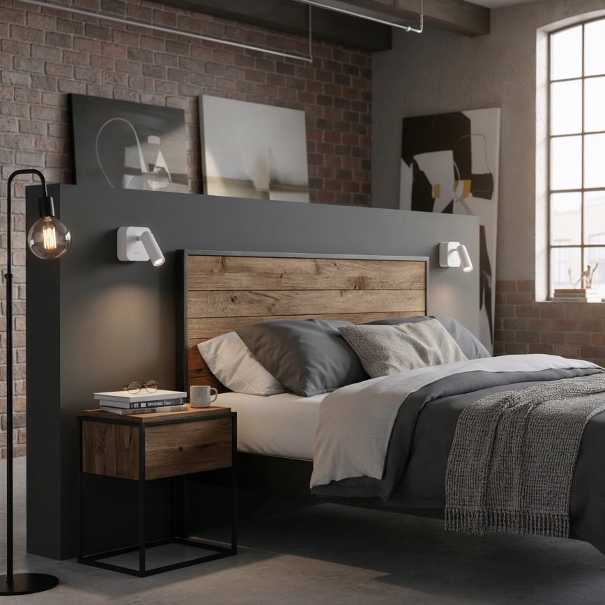 Ideal Lux - LED Kohtvalgusti seinale BEAN LED/3W/230V CRI 90 valge