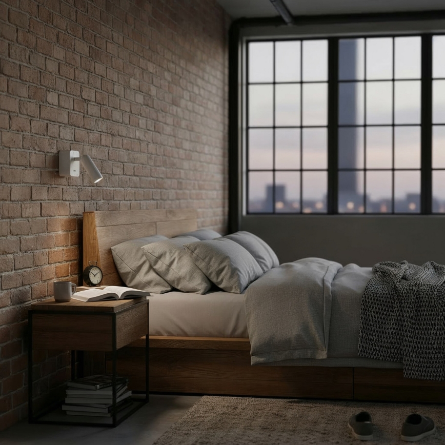 Ideal Lux - LED Kohtvalgusti seinale BEAN LED/3W/230V CRI 90 valge