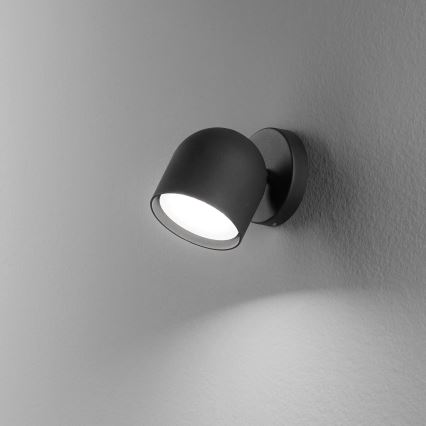 Ideal Lux - LED Kohtvalgusti seinale DODO 1xGX53/9W/230V must